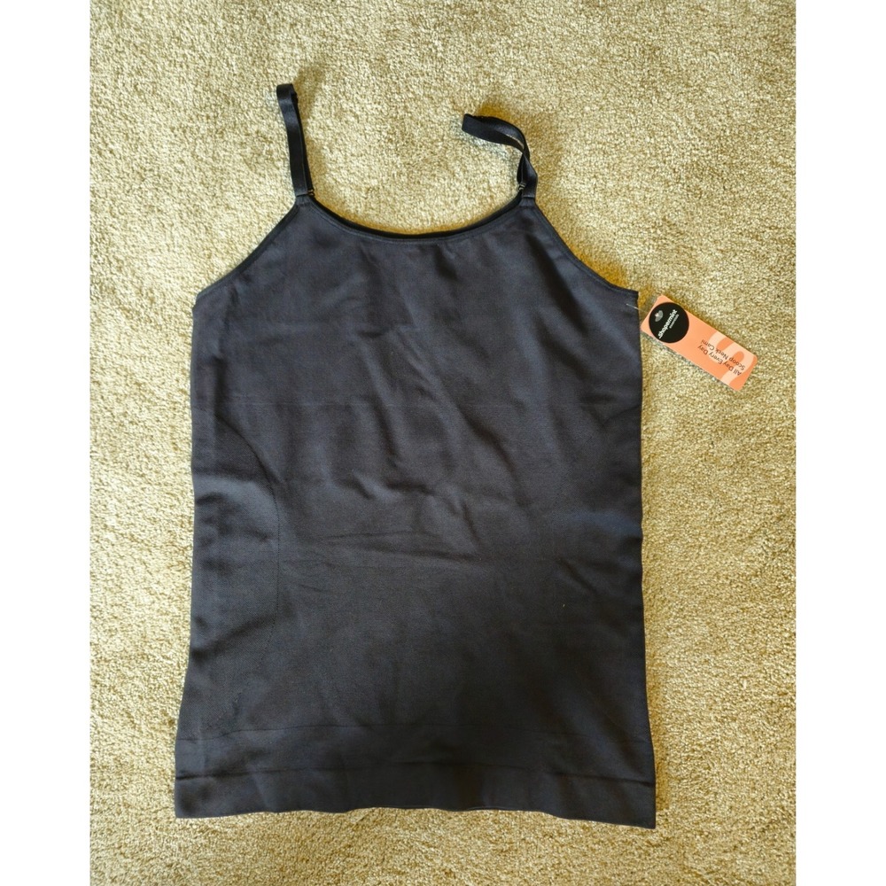 Shapermint Cami Women 2XL Black NEW Scoop Neck All Day Every Day Shapewear